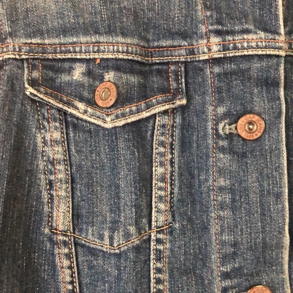 Like New Gap Jean Jacket Women’s Large - Picture 1 of 6